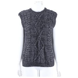 Dior Colete de malha Marrom