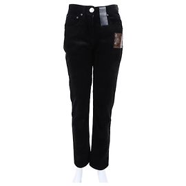 Louis Vuitton Corduroy Pants Black