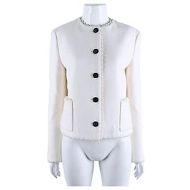 Christian Dior Jacke Weiß