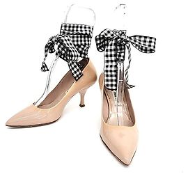 Miu Miu Lacklederschuhe Braun