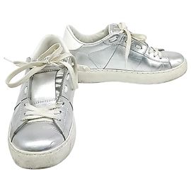Valentino Hidden Open Sneaker Silber