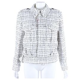 Louis Vuitton Giacca con paillettes Bianco