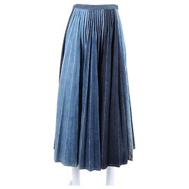 Gonna in denim Christian Dior Blu