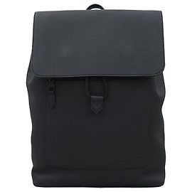 Louis Vuitton Fast Line Leather Backpack Black