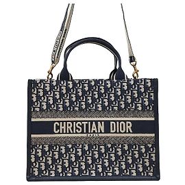 Dior Sac Book Tote en cuir Medium Multicolore