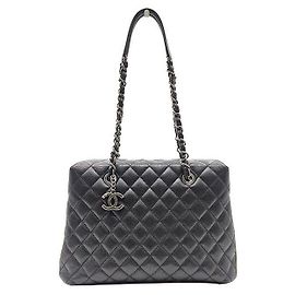 Chanel Bolsa de Ombro Timeless Caviar Preto