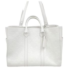Louis Vuitton Nuova Borsa Tote in Pelle Sacplar Argento