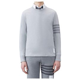 Thom Browne Tonal Stripe Oversized Medium Weight Jersey Multiple colors
