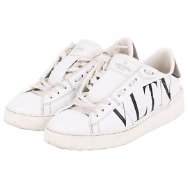Valentino Baskets blanches pour femme à bride cachée Blanc