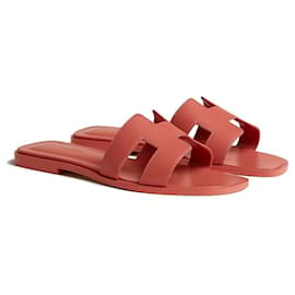 Hermès Oran Sandals Red
