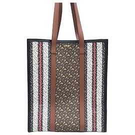 Burberry Bolso Tote TB Monogram Stripe Large Multicolor