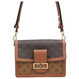 Louis Vuitton Borsa a Spalla Monogram Dolphin MM Reverse Multicolore