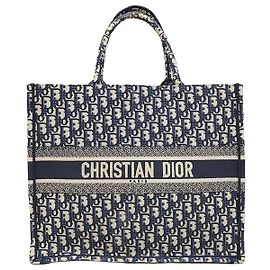 Dior Oblique Canvas Book Tote Large Multiple colors