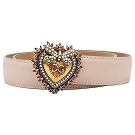 Dolce & Gabbana Ceinture en cuir Devotion Multicolore