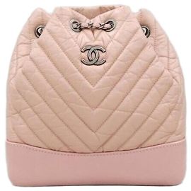 Chanel Mini mochila Chevron Gabriel Pink Series Rosa