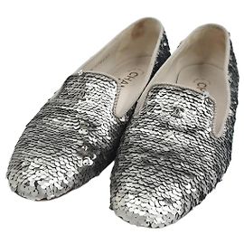 Mocassin Chanel à sequins Multicolore