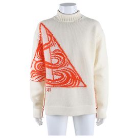 Pull à manches longues Dior Homme Blanc
