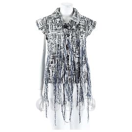 Colete de tweed Chanel Multicor