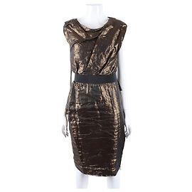 Abito senza maniche Lanvin D'oro