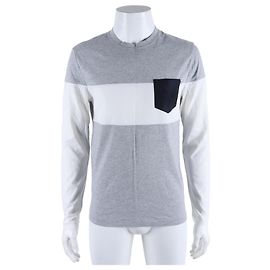 Moncler Langarm-T-Shirt Braun