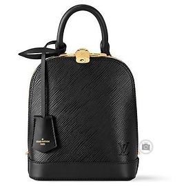 Louis Vuitton Alma Backpack Epi Black