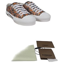 Burberry Monogram Print Canvas Sneakers Multiple colors