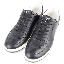 Louis Vuitton Monogram Rivoli Sneakers Black Black