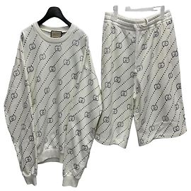 Gucci Stripe Interlocking Crystal Sweatshirt Multiple colors