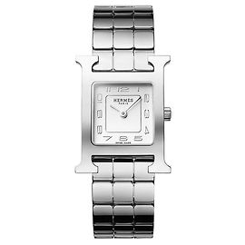 Hermès Hour Small Modell Silber