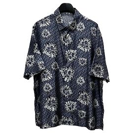 Dior Camicia a maniche corte Denim Tears Blu