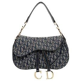 Dior Bolsa Saddle Oblique Multicor