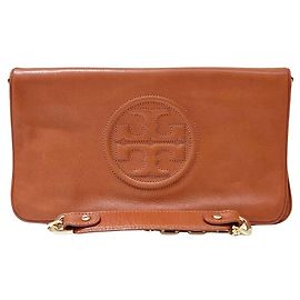 Tory Burch Bolsa de ombro Amanda Marrom