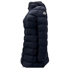 Moncler GIE Long Down Jacket Black