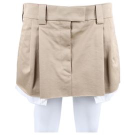 Miu Miu Jupe Marron