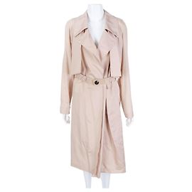 Hermès Hermes Seidentrenchcoat Pink