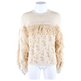 Pull à manches longues Dior Homme Blanc