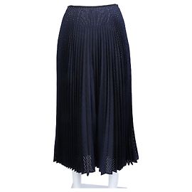 Jupe plissée Fendi Bleu