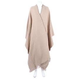 Poncho Brunello Cucinelli Marrom