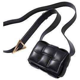 Bottega Veneta Bolsa Cassette Candy acolchoada Intrecciato Multicor