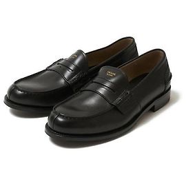 Prada Lettering Logo Leather Loafer Black