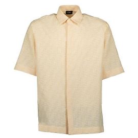 Fendi Camisa de lino Amarillo