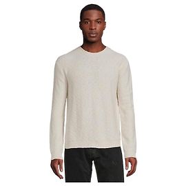 Maison Martin Margiela Nostalgischer Bouclé-Strick mit Signature-Stich Weiß