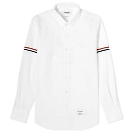 Thom Browne Camicia Sicut d'Or con dettaglio bracciale Bianco