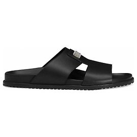 Dolce & Gabbana Herren Sandalen Schwarz Schwarz