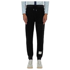 Thom Browne Strick-Jogginghose Schwarz
