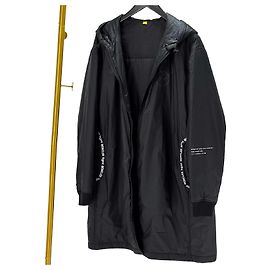 Moncler Genius Fragment Long Down Coat Black Black