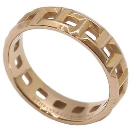 Tiffany & Co Bague large True en or rose Taille Rose
