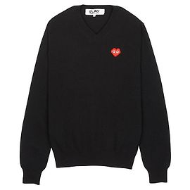 Comme Des Garcons Invader Pixel Woven Knit AZ Black