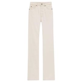 Saint Laurent Denim Jeans Silber