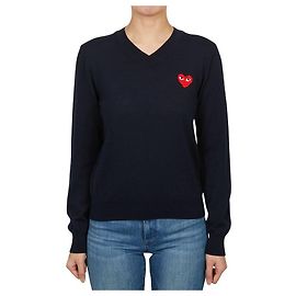 Comme Des Garcons Strickware für Damen Red Heart AZ Schwarz